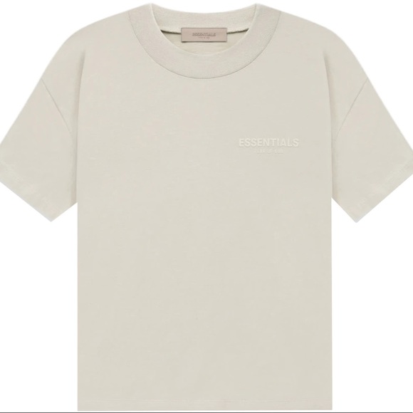 FEAR OF GOD ESSENTIALS Wheat Short Sleeve T - Picture 4 of 4